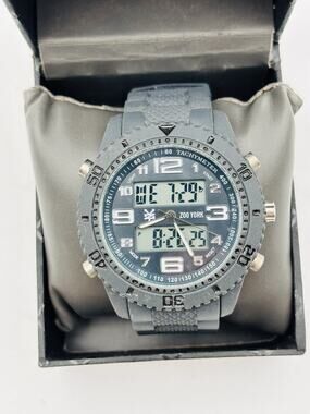 Zoo York Analog Digital Dual Time Watch with Box New Battery